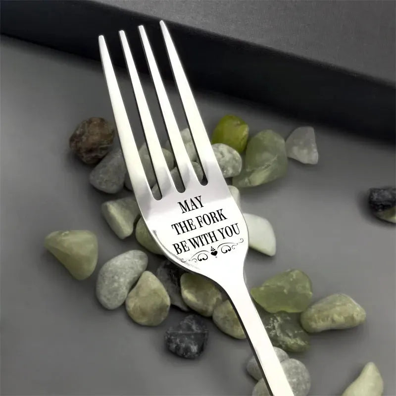 European and American cake fruit rust steel fork - Bellarte Enchanté European and American cake fruit rust steel fork